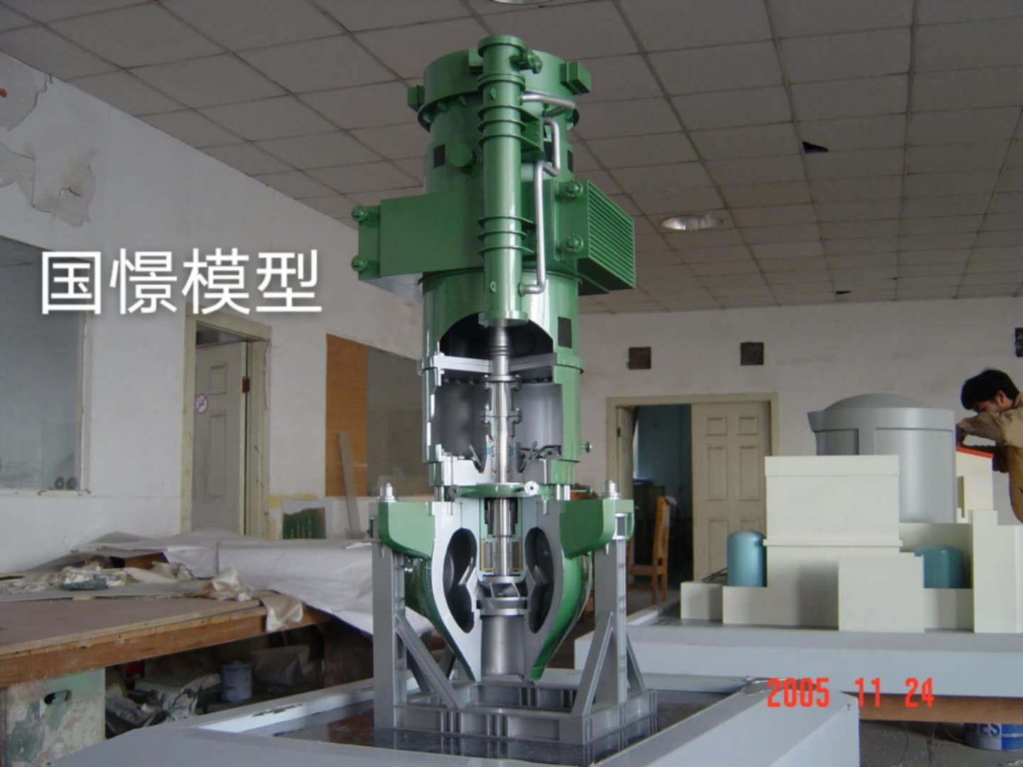 图们市机械模型