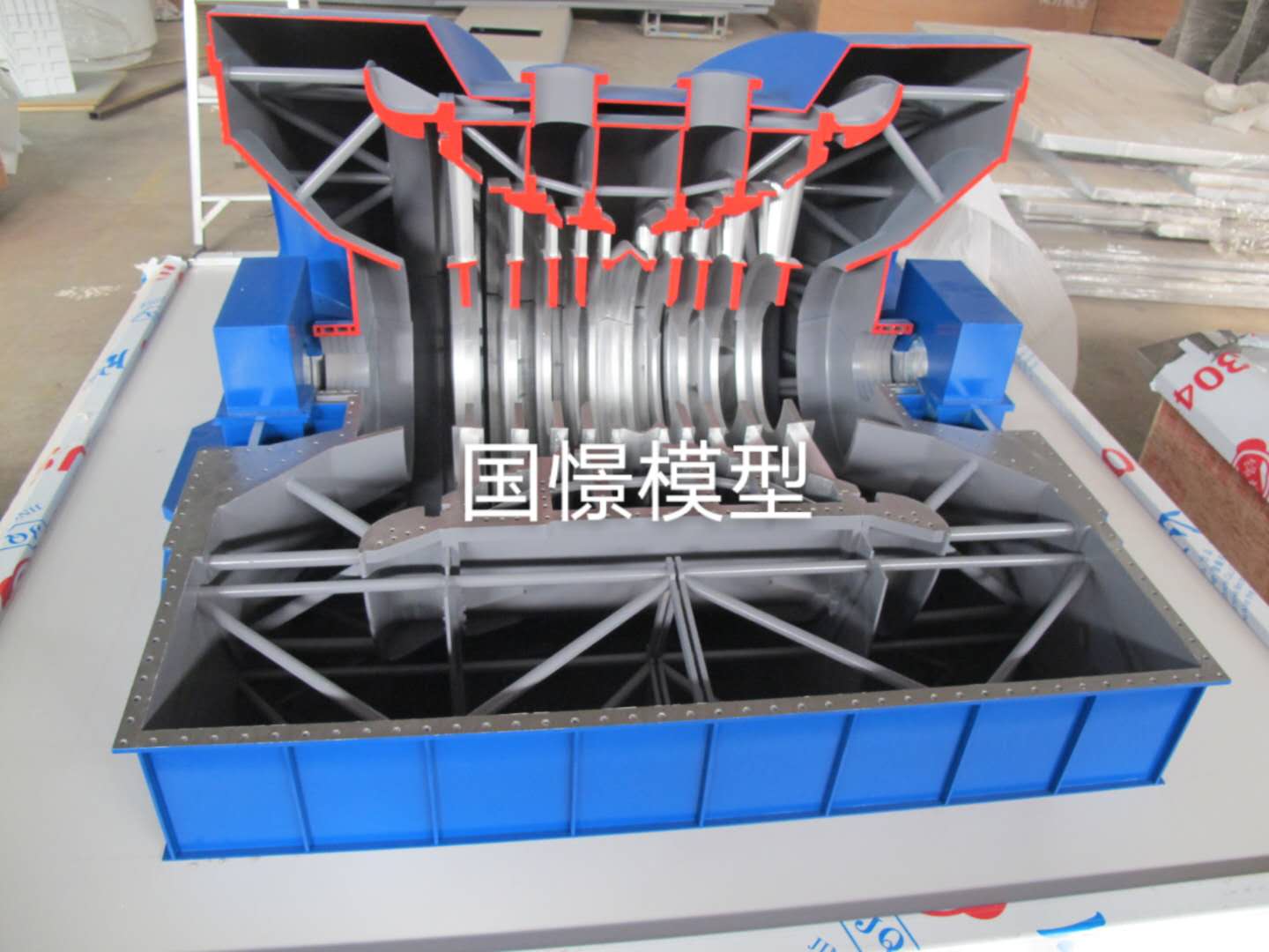 图们市机械模型