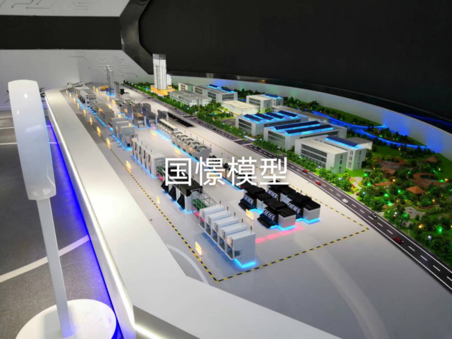 图们市建筑模型