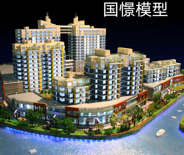 图们市建筑模型