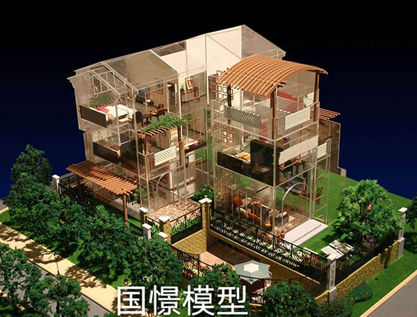 图们市建筑模型