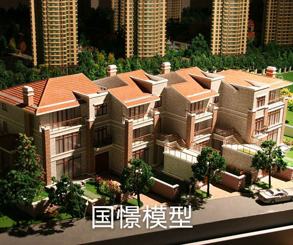 图们市建筑模型