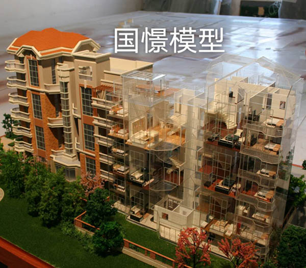 图们市建筑模型