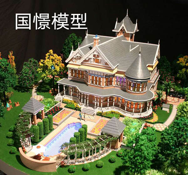 图们市建筑模型