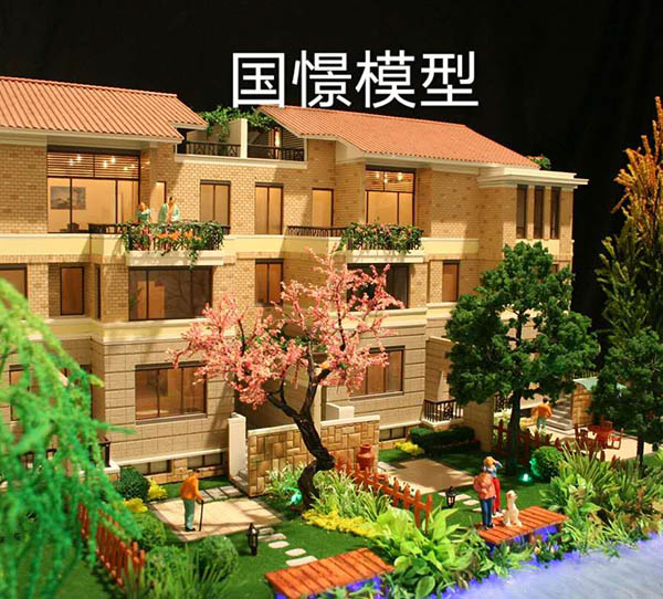 图们市建筑模型