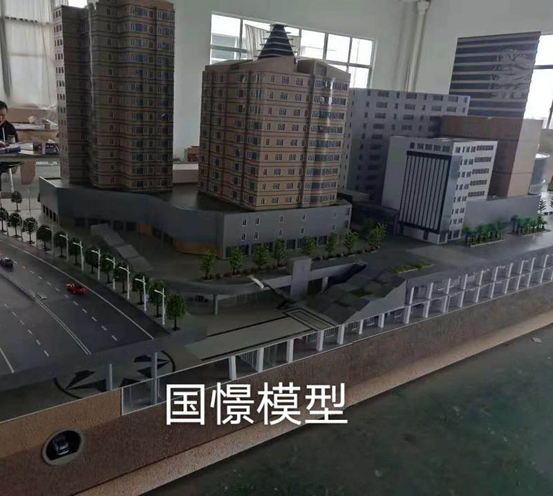 图们市建筑模型