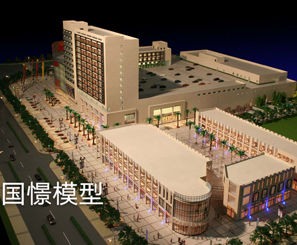 图们市建筑模型