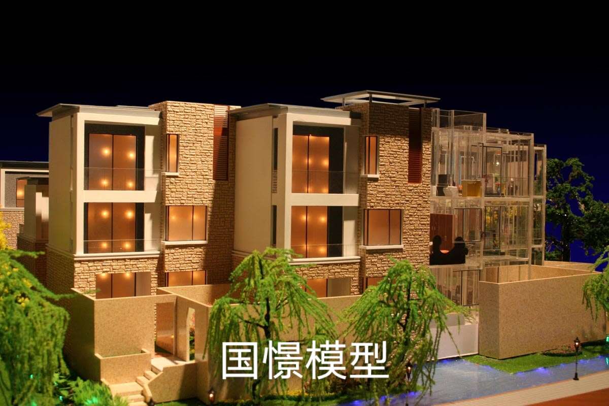 图们市建筑模型