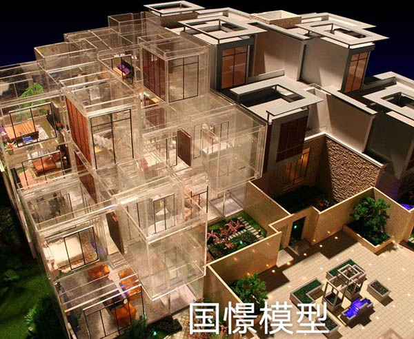 图们市建筑模型
