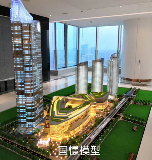 图们市建筑模型