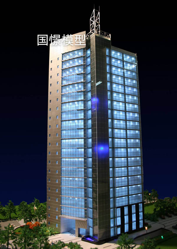 图们市建筑模型