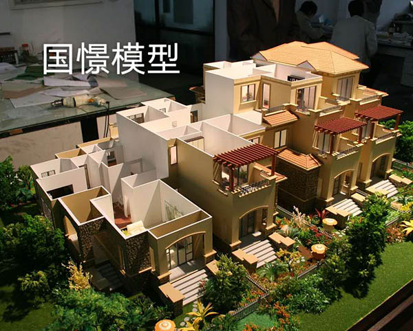 图们市建筑模型