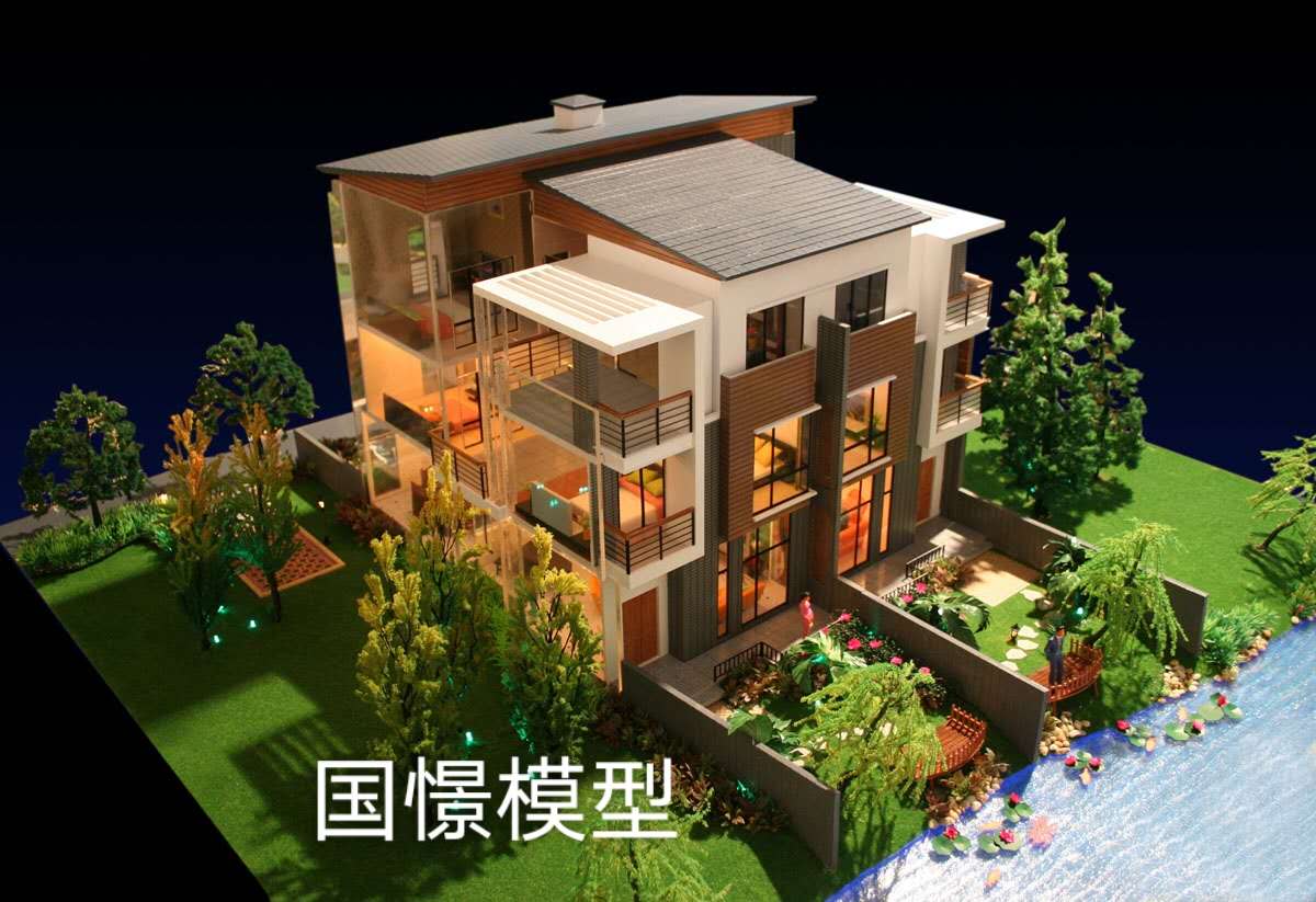 图们市建筑模型