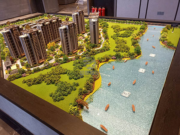 图们市建筑模型