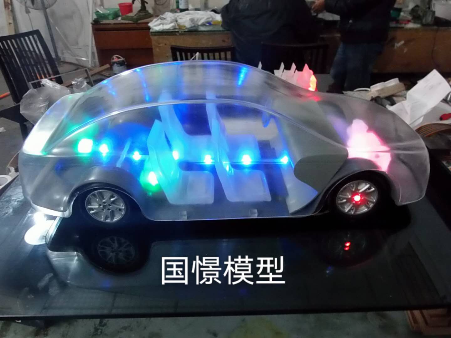 图们市透明车模型