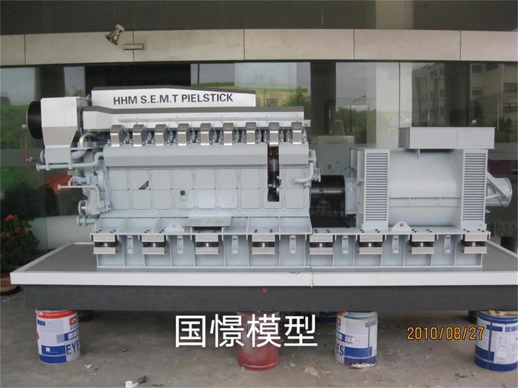 图们市柴油机模型